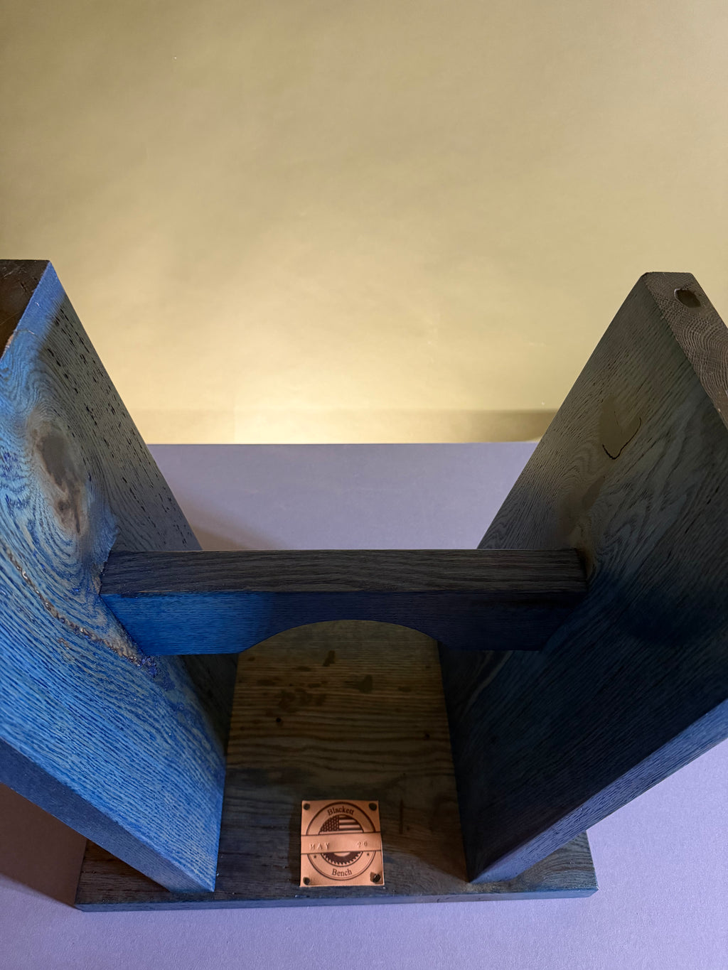 10"x17"x17" Blue Stain Blackett Bench