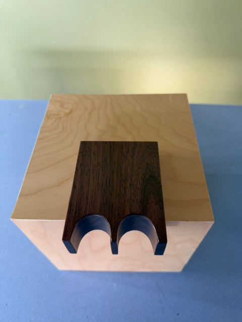 2 Place Hardwood Pool Cue Claw