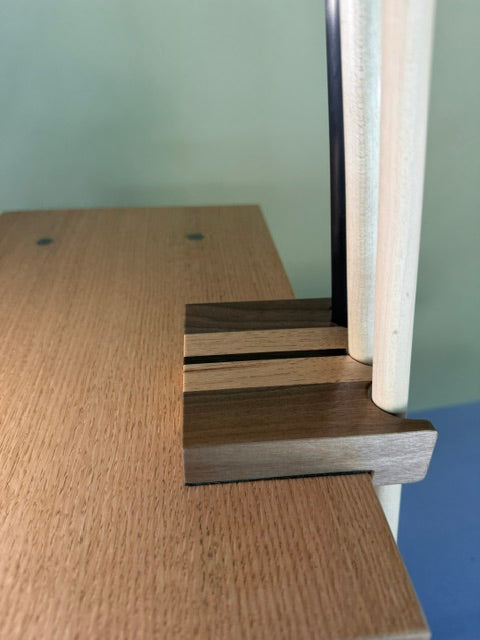 3 Place Hardwood Pool Cue Claw